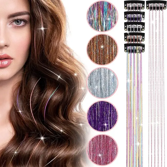 Extensions de cheveux à clipser tendance
