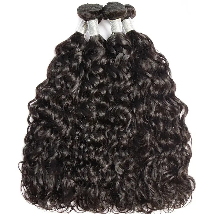Bundles de cheveux brésiliens Deep Wave, dentelle transparente HD, extensions de cheveux humains, fermeture à franges, 13x6, 13x4, 6x6, 5x5