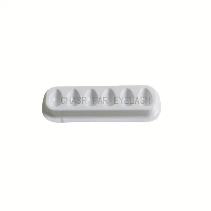 50 PIÈCES = 1 BOÎTE Plateau auto-adhésif pour extensions de cils, pour la création de bouquets de ci
