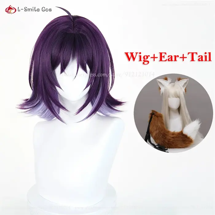 Perruque de Cosplay Anime Sakayori Iroha