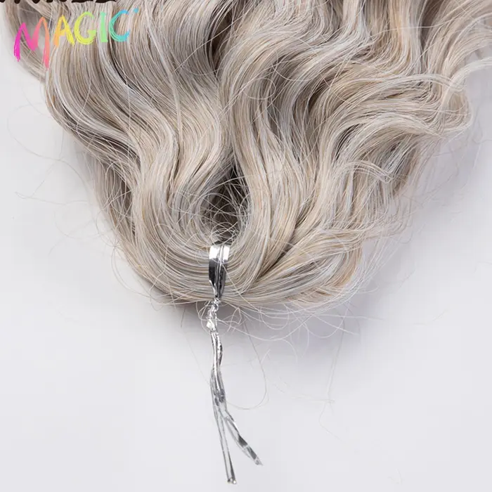 Magique Ariel Curl cheveux vague d'eau torsion Crochet cheveux synthétique tresse cheveux Ombre Blon