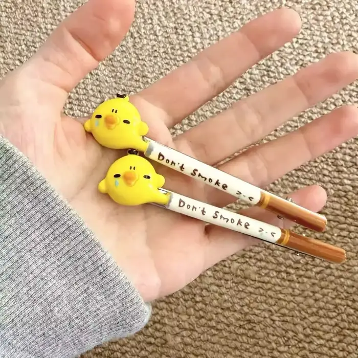 Pinces à cheveux Rilakkuma Kiiroitori