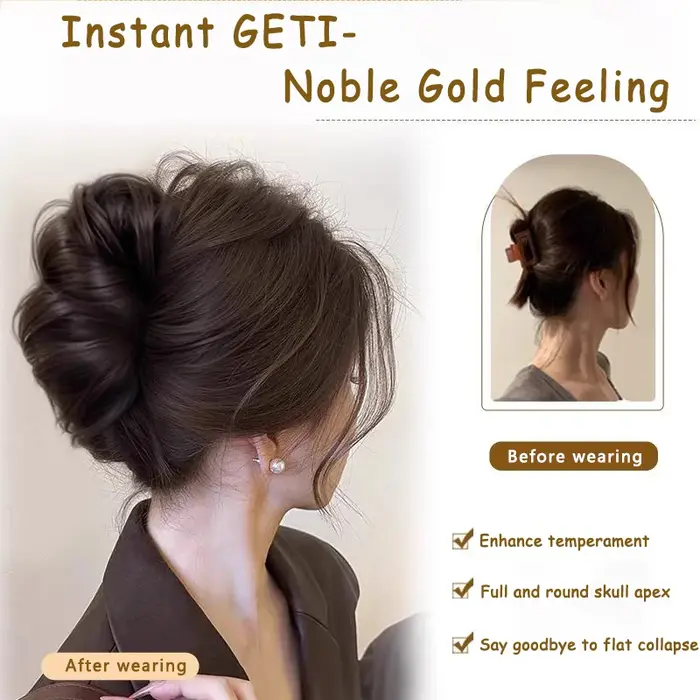 Pince à cheveux avec chignon