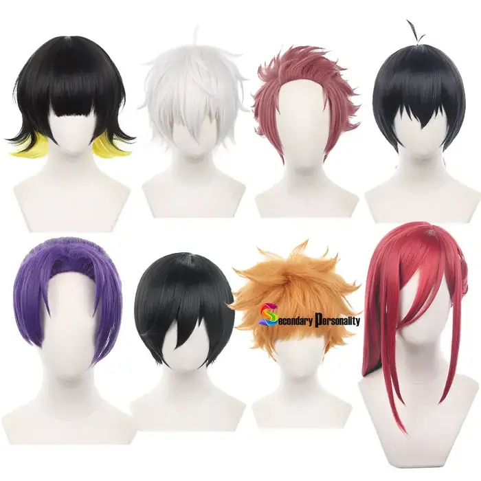 Perruque de cosplay Anime Manga Isagi Yoichi Bachira Chigiri Chig Reo Sae Rin Itoshi Nagi Kunigami