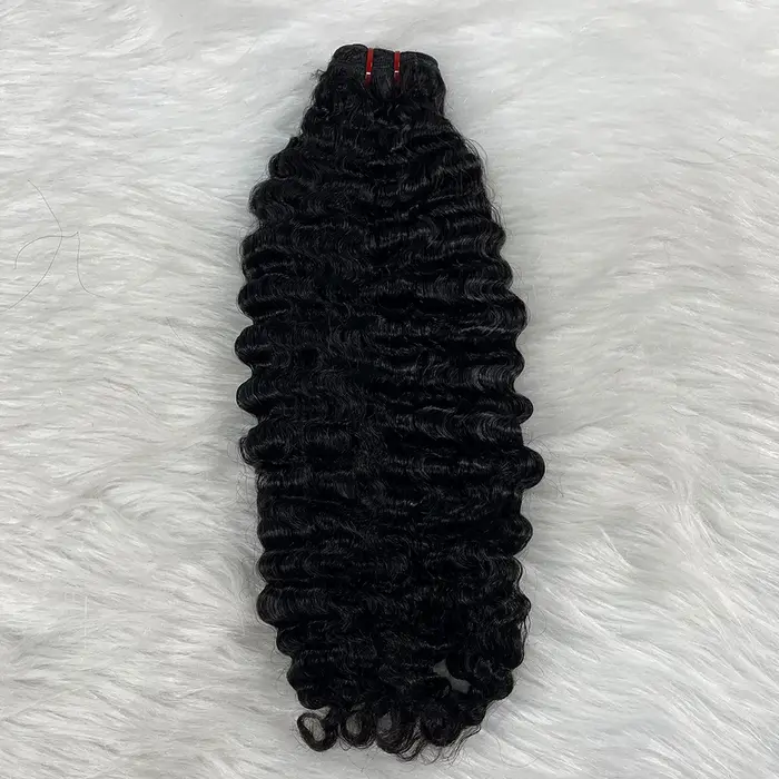 Extensions de cheveux bouclés sans nœuds de 16 à 26 pouces
