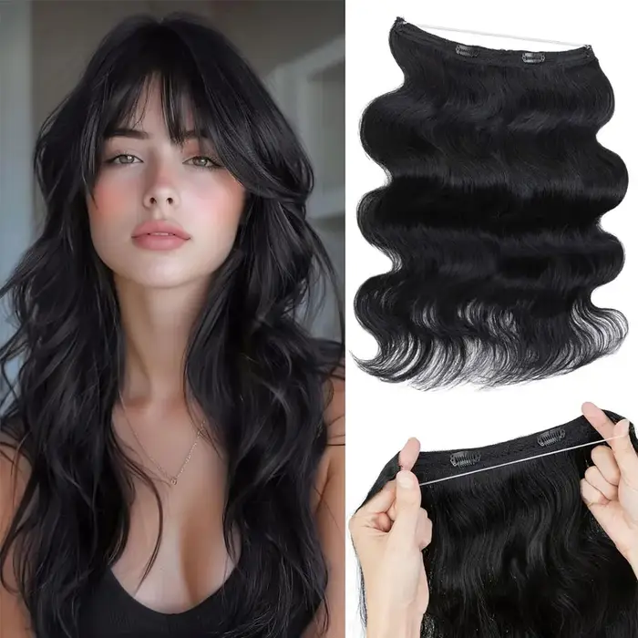 Extension de cheveux en fil Remy