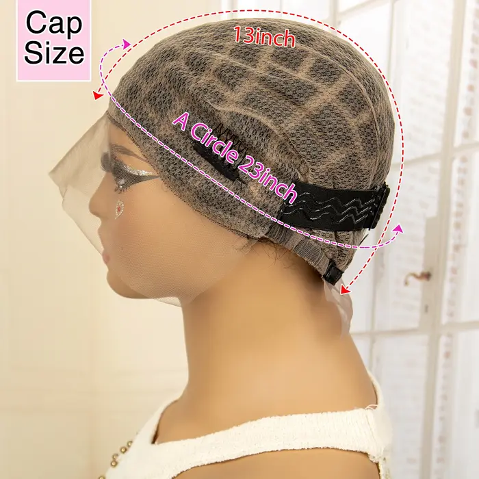 Bonnet de perruque tressé pour tresses au crochet