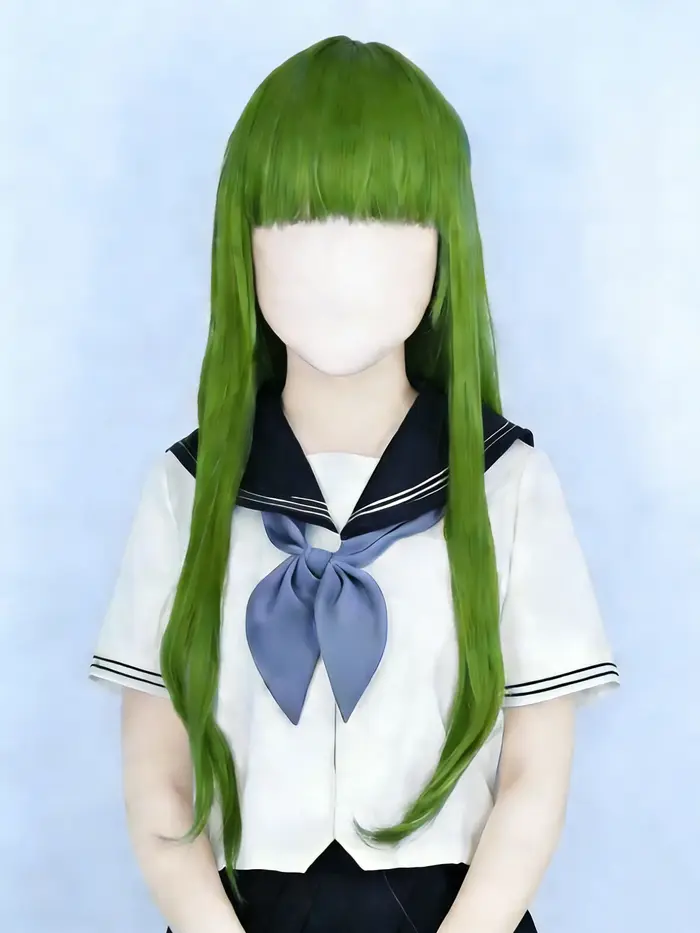 Perruque Anime Kigurumi, masque personnalisé, perruque intégrale