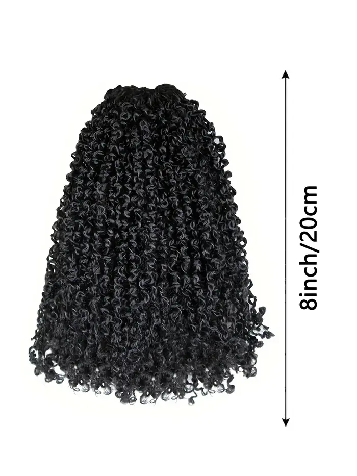 Extensions de cheveux au crochet Yanky Twist, longueurs de 8, 10, 12 et 14 pouces, 8 pièces/paquet, cheveux synthétiques à tresser, parfaits pour Halloween et Noël