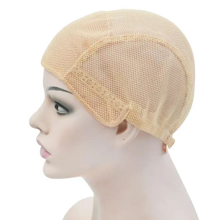 Bonnets de perruque avant Double dentelle