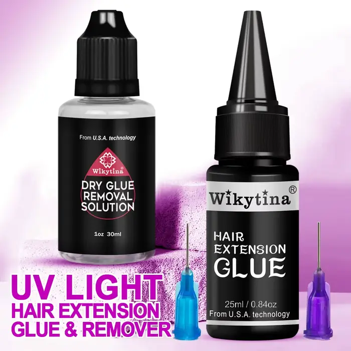 Kit de colle UV pour extensions capillaires