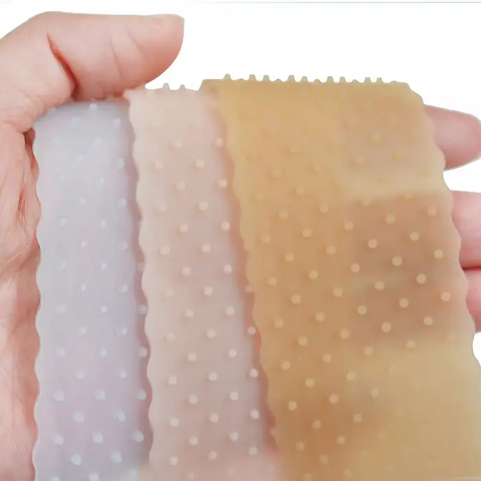 Bande de poignée de perruque en Silicone