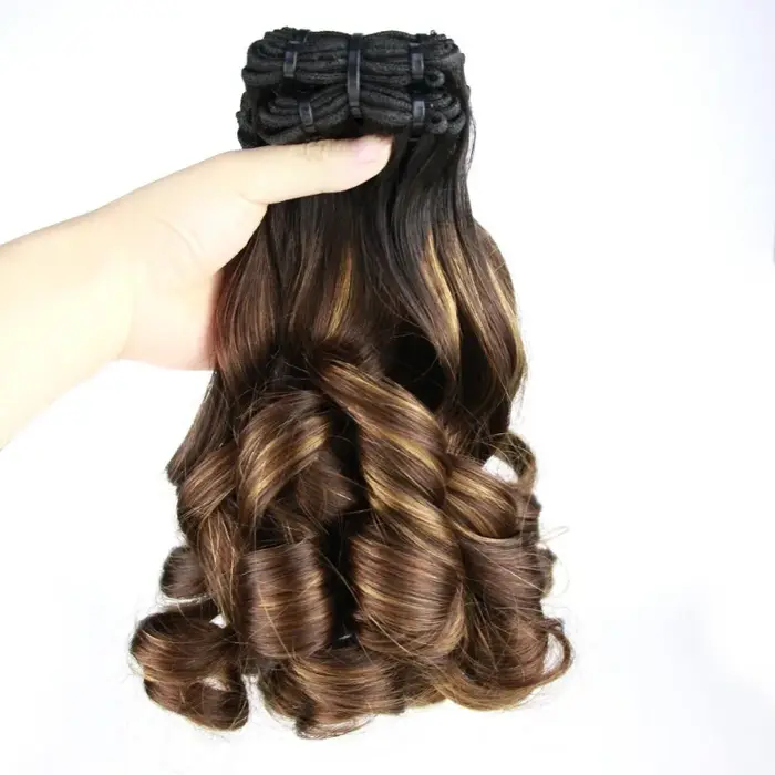Rideau de cheveux bouclés africains Premium printemps