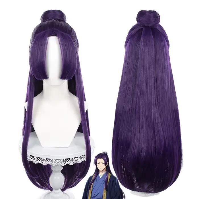 Perruque Jinshi Anime longue
