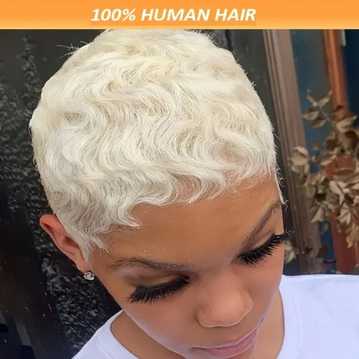 Vente chaude de cheveux d'elfe 60 # Perruque