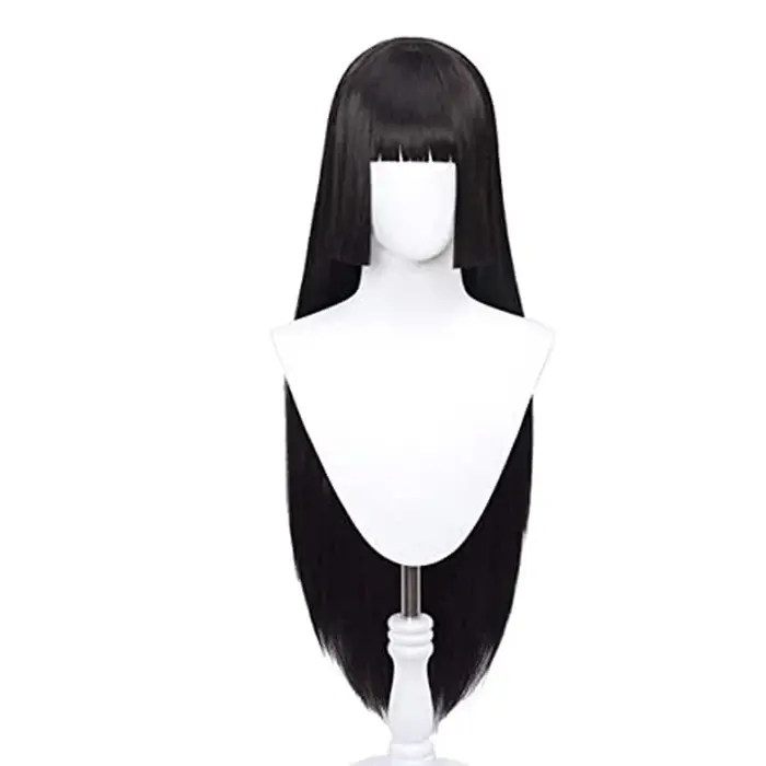 Perruque de Cosplay Jabami Yumeko Noire