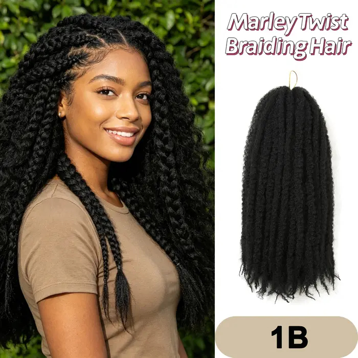 Marley Twist tressage cheveux 18 pouces de Long torsion cubaine