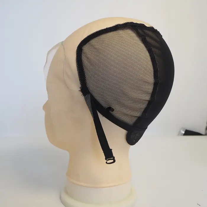Bonnets de perruque avant en dentelle 13*6 pouces pour la fabrication de petites perruques réglables