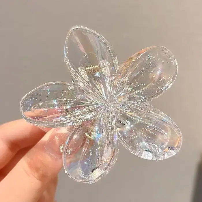 Pince à cheveux en plastique doux