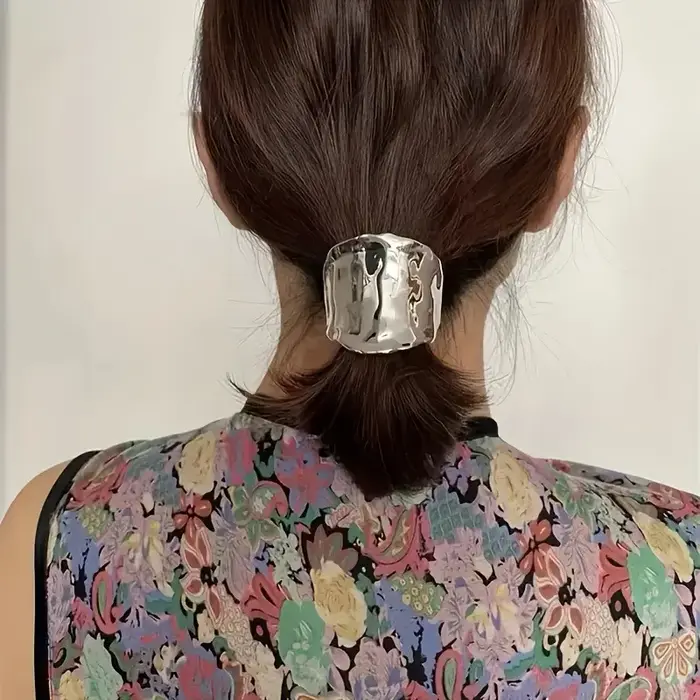 Boucle de cheveux artisanale Concave et convexe de haute qualité, Design bohémien, pince rétro, four