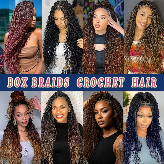Extensions de tresses Goddess Braids de 14 à 18 pouces