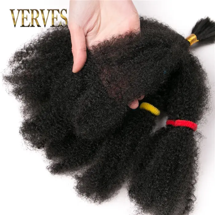 VERVES Crochet cheveux bouclés Extensions synthétiques 12 pouces Ombre tressage