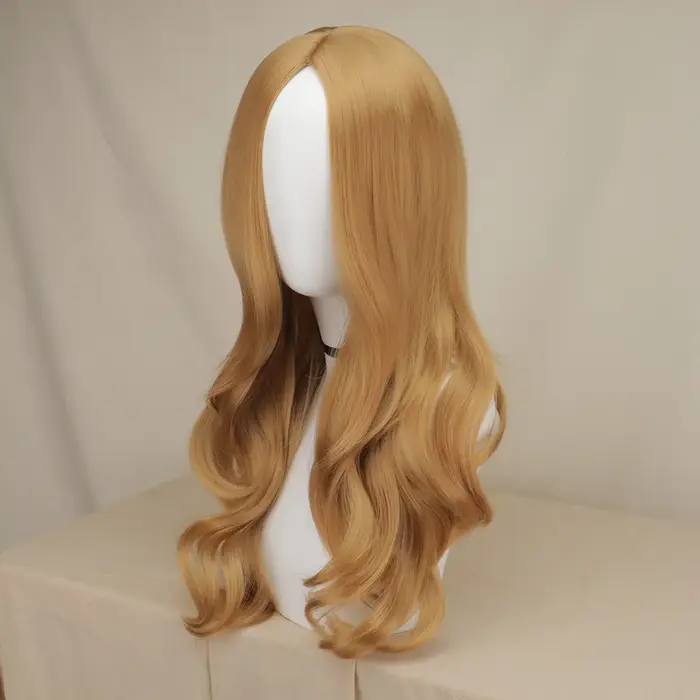 Perruque synthétique bouclée Megan Cosplay
