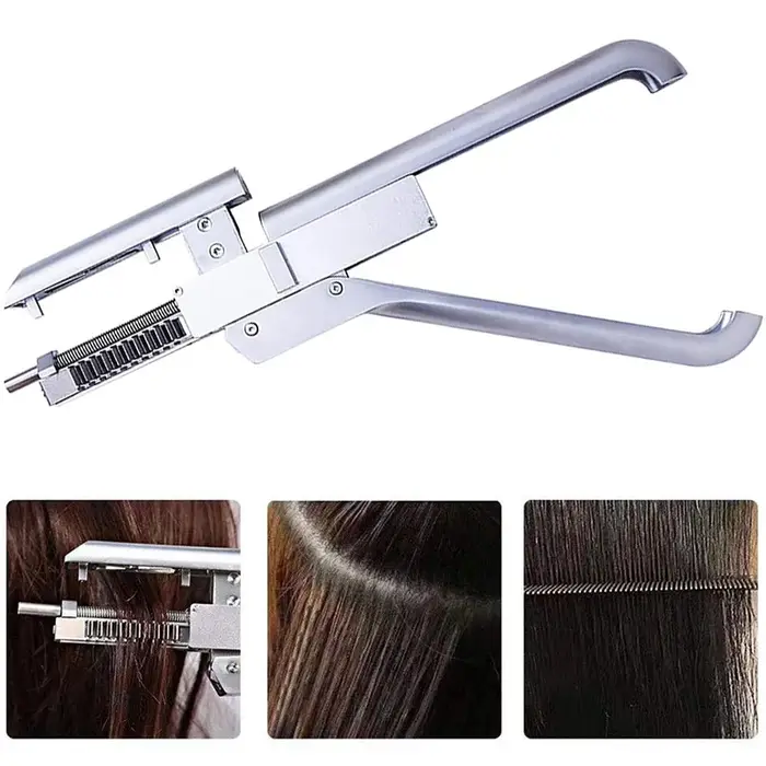 Machine d'extension de cheveux 6D professionnelle