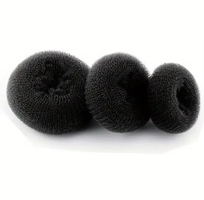 3 pièces chignon beignet mousse magique produits coiffure paresseux cheveux accessoires pour filles femmes dame facile