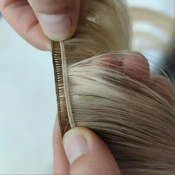 Trame de cheveux 100% naturels Remy de luxe