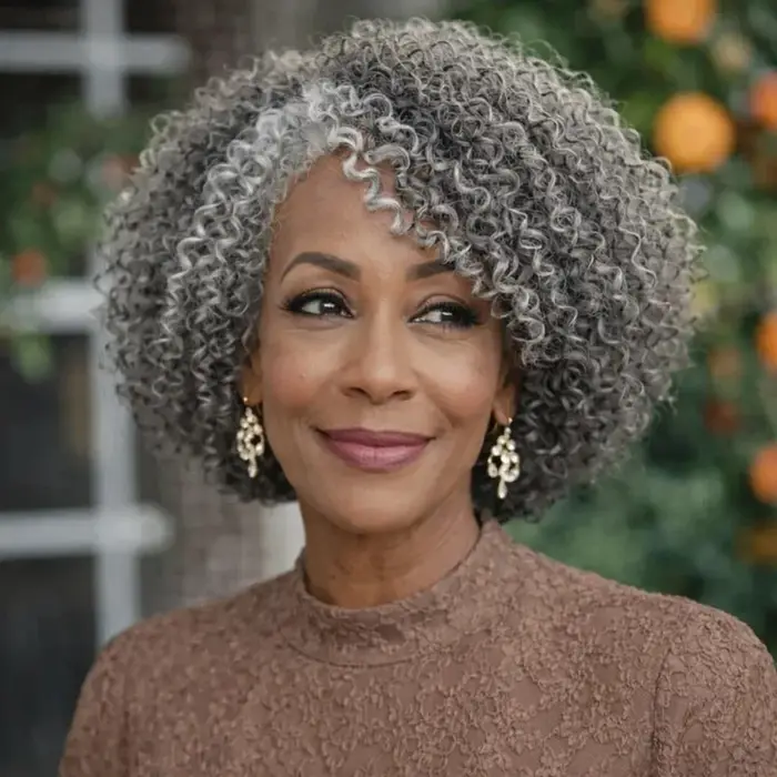 Perruques courtes bouclées en cheveux humains couleur sel et poivre, perruques bob bouclées profonde