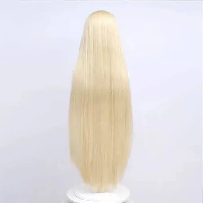 Chobits Cosplay perruque Chii Anime Coser synthétique longue perruque droite jolie fille haute qualité résistant à la chaleur fibre perruque Halloween fête