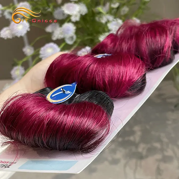 Extensions de cheveux humains bouclés indiens pour femmes