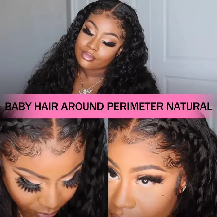 ISEE Hair-Perruque mongole ondulée pré Wiltshire pour femme, extension de cheveux humains, perruque