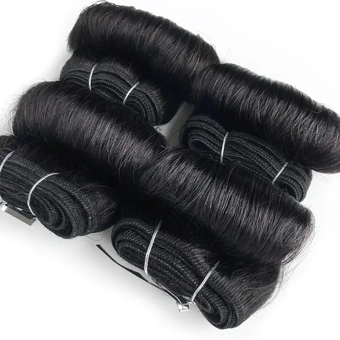 Tissage en lot brésilien 100% naturel bouclé