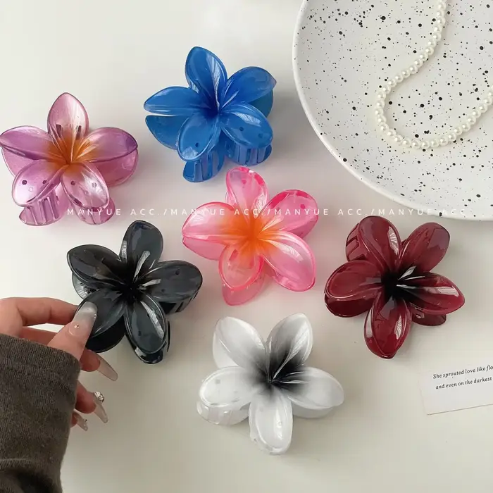 Pinces à cheveux hawaïennes dégradées