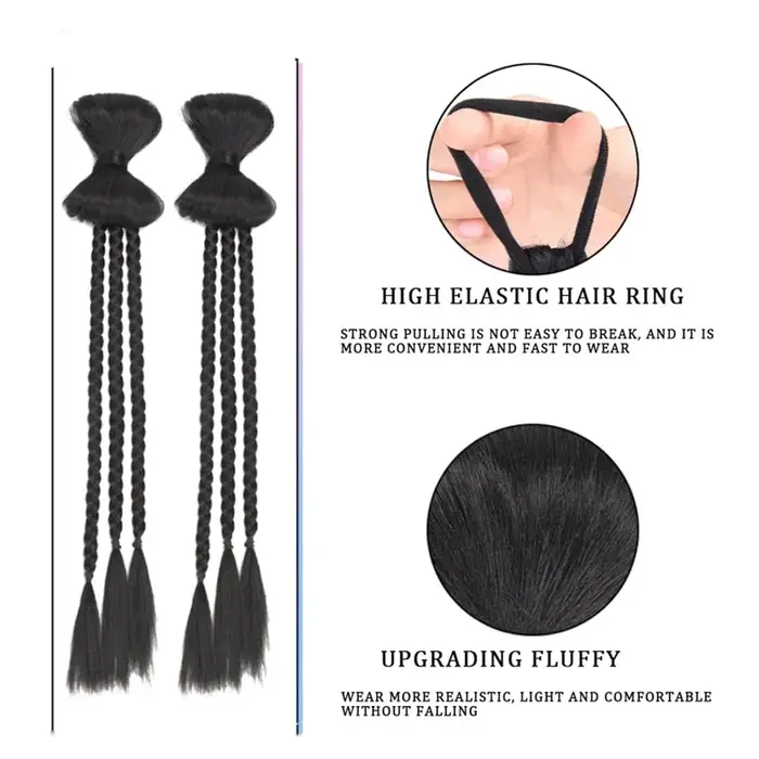 Extensions de Cheveux Raides et Ronds pour Femme