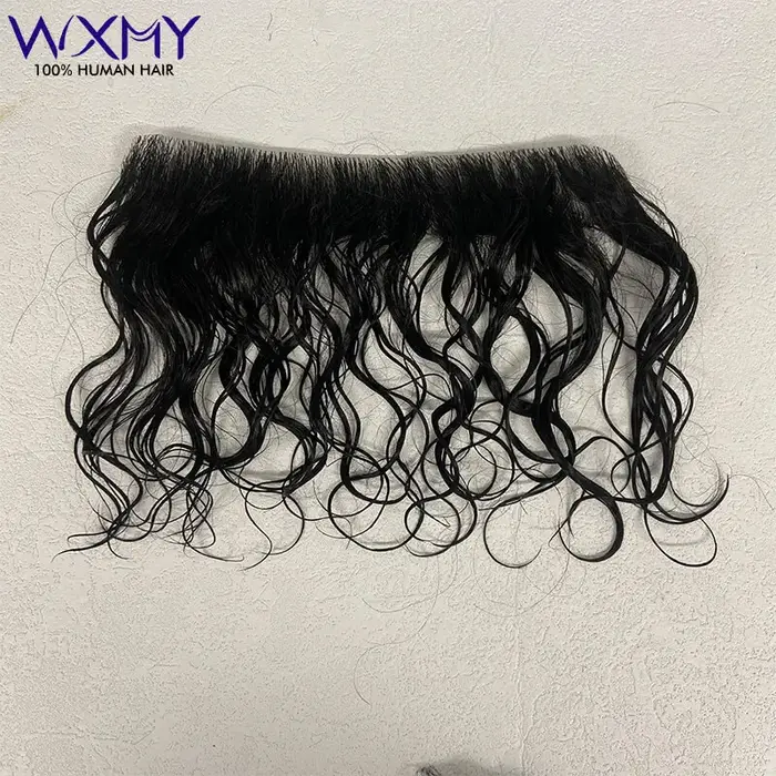 Perruques de cheveux humains bouclés à l'eau