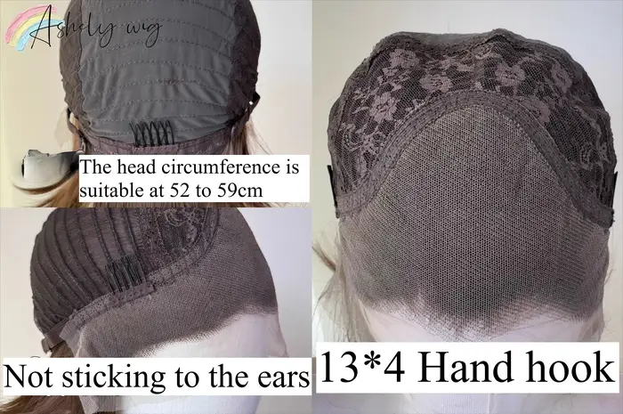 Perruque Lace Front Wig synthétique courte Blonde pour hommes, 13x4, cheveux de haute qualité, plusi