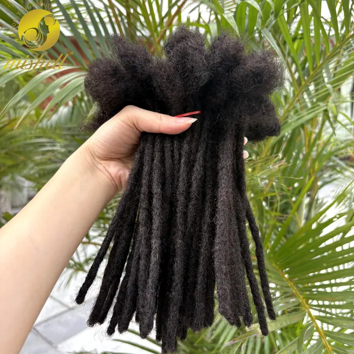 Extensions de Locs Régulières en Cheveux Humains de 6 à 20 Pouces