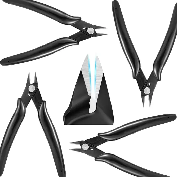 1 pièces outil d'extension de cheveux pince coupante de liaison de kératine pince d'extension de che