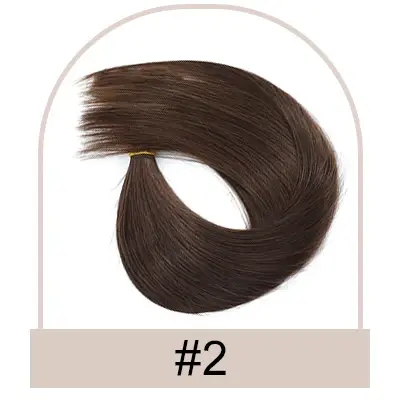 Bande dans l'extension de cheveux