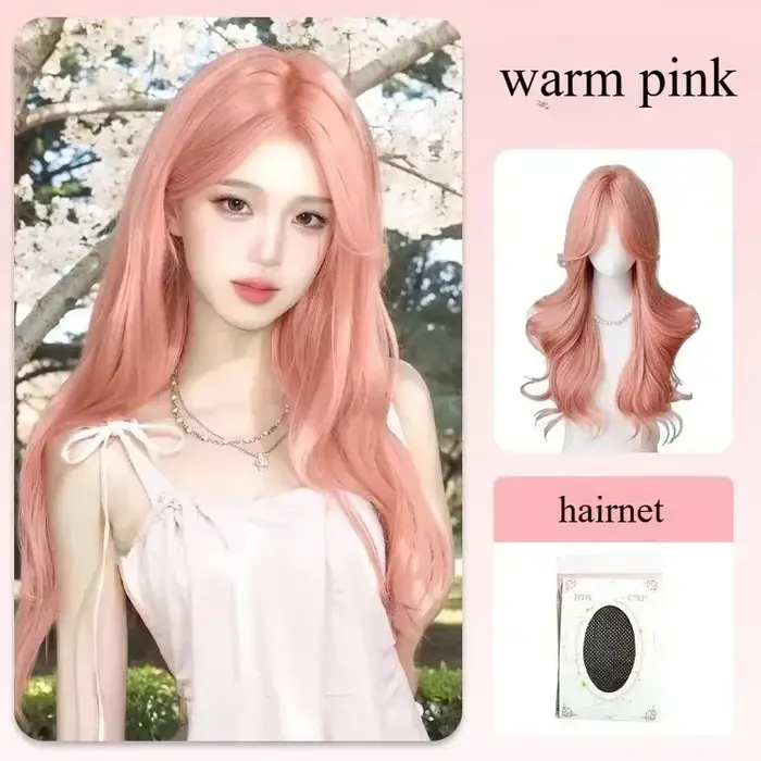 Ashely perruque blonde blanche pour femmes cheveux longs ondulés perruques blanches résistantes à la chaleur avec frange