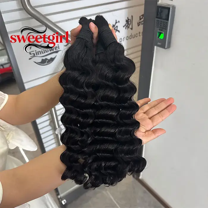 Extensions de cheveux humains ondulés