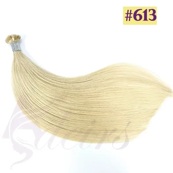 KtKerBrian-Extensions de Cheveux à Pointe Plate Droite pour Salon