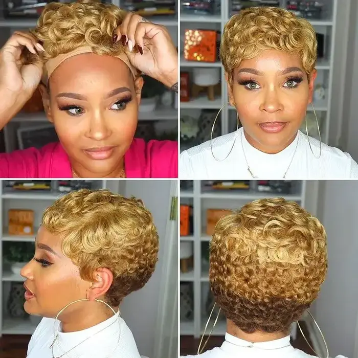 Perruque Afro Brésilienne Naturelle