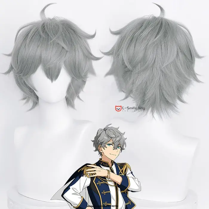Perruque de Cosplay avec Bonnet