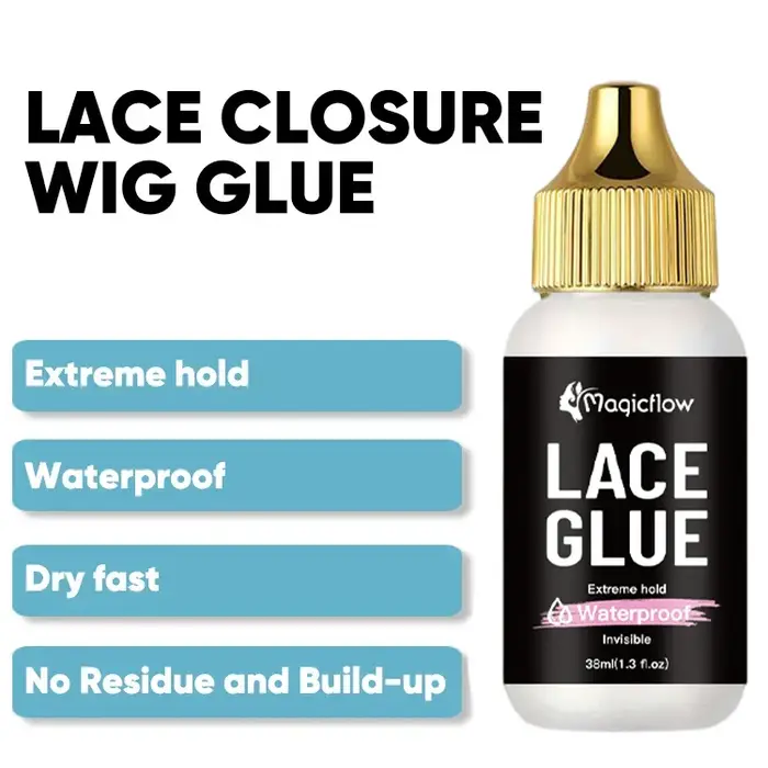 Colle pour perruque en dentelle imperméable