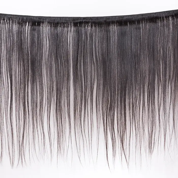 Tissage en lot péruvien naturel vierge avec Lace Closure – MOCHA Hair, cheveux lisses, 10A, 4x4 ou 1