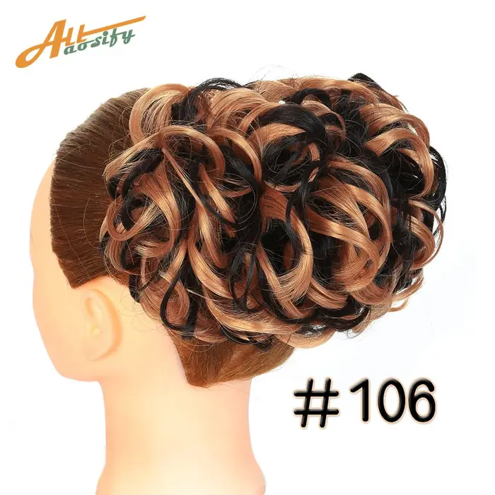 ALLATHIFY − Extensions capillaires synthétiques bouclées pour femmes